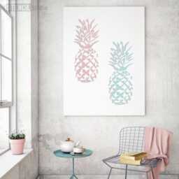 Pineapple Wall Stencil From The Studio. Reusable Large Wall Stencils For Home Decor, Furniture, Art, Diy & Crafts 10557 - thumbnail 2