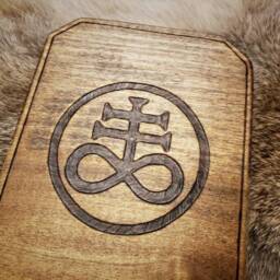 Leviathan Cross Candle Holder - thumbnail 2