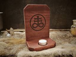 Leviathan Cross Candle Holder