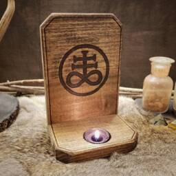 Leviathan Cross Candle Holder - thumbnail 3