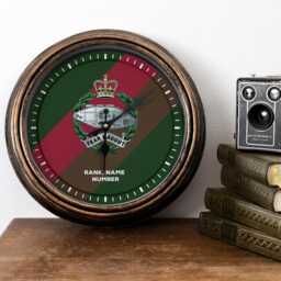 Personalised Army Wall Clock The Royal Tank Regiment Custom Military Kitchen Home Decor Veteran Retirement Gift Birthday Eac84 - thumbnail 3