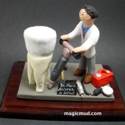 Pediatric Dentist Gift Custom Figurine - Made Gift- Dental Personalized Present- Graduation - thumbnail 4