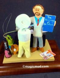 Pediatric Dentist Gift Custom Figurine - Made Gift- Dental Personalized Present- Graduation - thumbnail 3