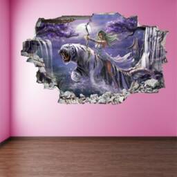 Archer Warrior Tiger Wall Decal Sticker Mural Poster Print Art Kids Bedroom Home Decor Ds16 - thumbnail 2