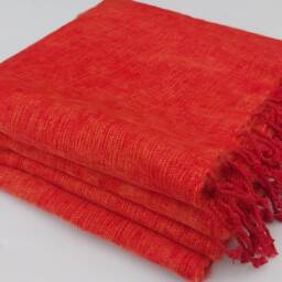 Handwoven Yak Wool Blend Blanket Oversized Travel Shawl - thumbnail 3