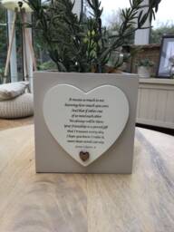 Personalised Best Friend Flower/Plant Pot Special Gift Shabby Chic Style. Friendship Lifelong Christmas Birthday Any Names - thumbnail 1