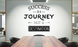 Teamwork Quote Wall Decal Inspirational Office Decor 1755Re - thumbnail 1