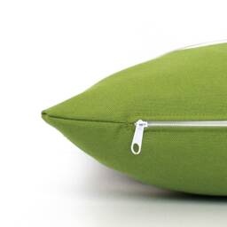 Grass Green, Cream & Grey Colorblock Pillow Covers - All Sizes, Home Gifts For You - thumbnail 3
