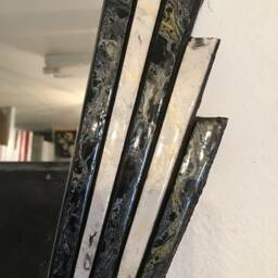 Art Deco Pair Of Stylish Mirrors Classic Design - thumbnail 2