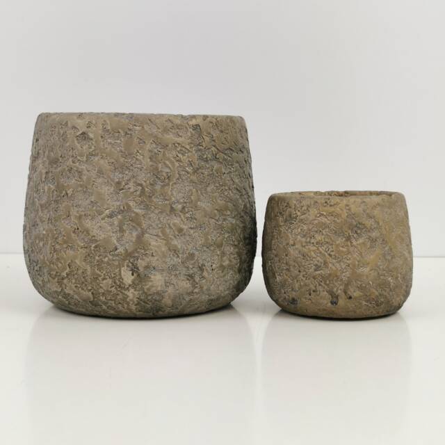 Gold Textured Ceramic Indoor Planter/Plant Pot - image 1