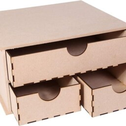 storage Drawers For Ikea Kallax Unit, Craft Room - 1 Wide 2 Small - thumbnail 2