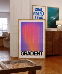 Aesthetic Poster/Print For Room Wall Art, Art Trendy Poster Design, Bedroom Or Kitchen, Brand Posters - thumbnail 1