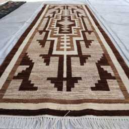 3x8 Ft Luxury Brand New Rug - Afghan Kazak White Runner Medallion Turkish Area Rug, Beautiful Living Room - thumbnail 2