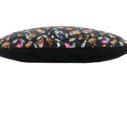 High End Luxury Designer Velvet Character Midnight Handmade Cushion Cover Interior Decorative - thumbnail 3