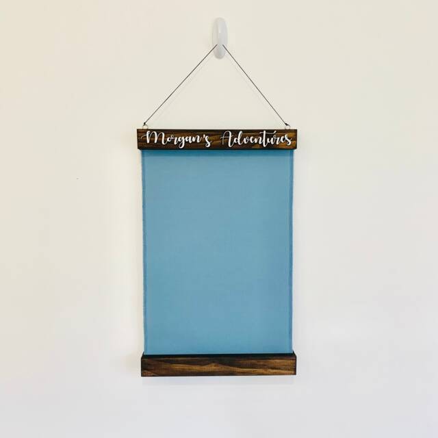 Laser Cut Personalized Pin Badge Display/Blank Canvas Wall Hanging Enamel Pin Holder Htv Blanks Patch Ban - image 1