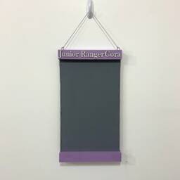 Laser Cut Personalized Pin Badge Display/Blank Canvas Wall Hanging Enamel Pin Holder Htv Blanks Patch Ban - thumbnail 4