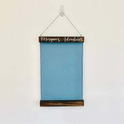 Laser Cut Personalized Pin Badge Display/Blank Canvas Wall Hanging Enamel Pin Holder Htv Blanks Patch Ban - thumbnail 1