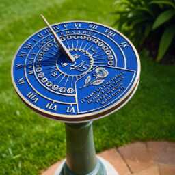 Sundial With Your Message Cast Into It. A Perfect Personal Gift To Tell Someone You Love Just How Special They Are
