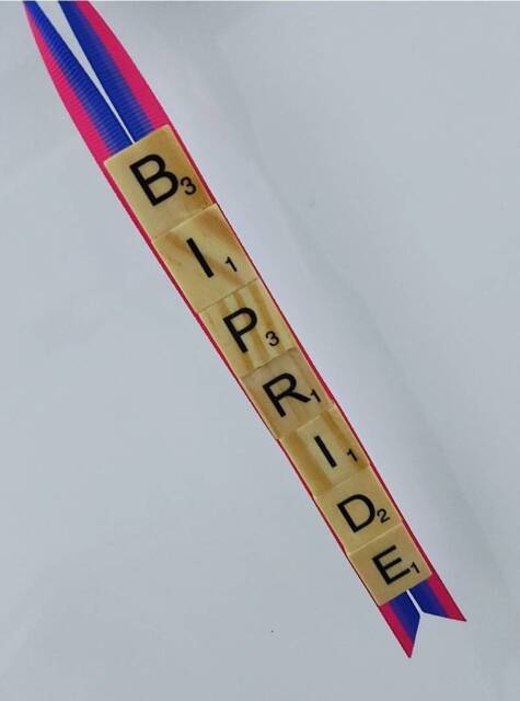 Bisexual Pride Christmas Tree Hanger