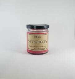 strawberry Candle