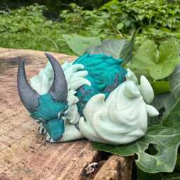 Verdant Prowler Vulpin 8cm X 7.5cm 5cm 3D Printed Figure - thumbnail 2