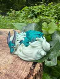 Verdant Prowler Vulpin 8cm X 7.5cm 5cm 3D Printed Figure - thumbnail 1
