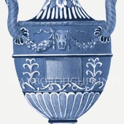 Blue Vase Gicl??e Art Print, Antique Roman Style - thumbnail 3