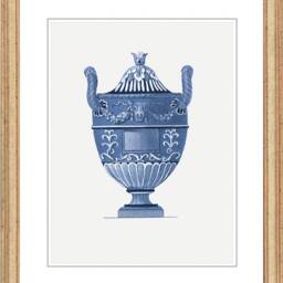 Blue Vase Gicl??e Art Print, Antique Roman Style - thumbnail 4