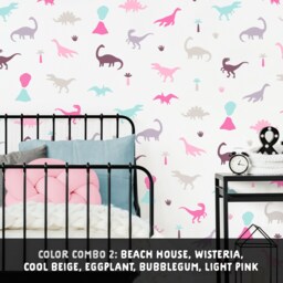 Dinosaur Wall Decals - Decor, Art, Stickers, Room, Kids Room Neutral Nursery Decor - thumbnail 3