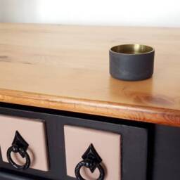 Solid Wood Console Table Gothic Country Style Hallway Table - thumbnail 3