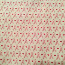 Breast Cancer Awareness Snuggle Cotton Flannel Boomerang Pillow Case - thumbnail 2