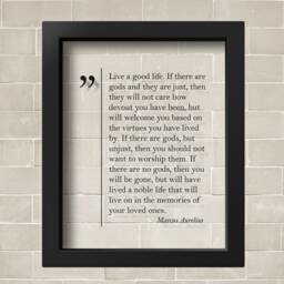 Transparent Marcus Aurelius Quote Philosophy Quotes Art Life Print Wall Positive Gift - thumbnail 2