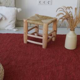 Large Terracotta Rug 5x8 Feet, Area Rug, Living Room Bohemian Soft Kids Minimalist Design, Salon Tapis - thumbnail 4