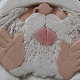 Smashed White Wizard Clay Sculpture - thumbnail 2