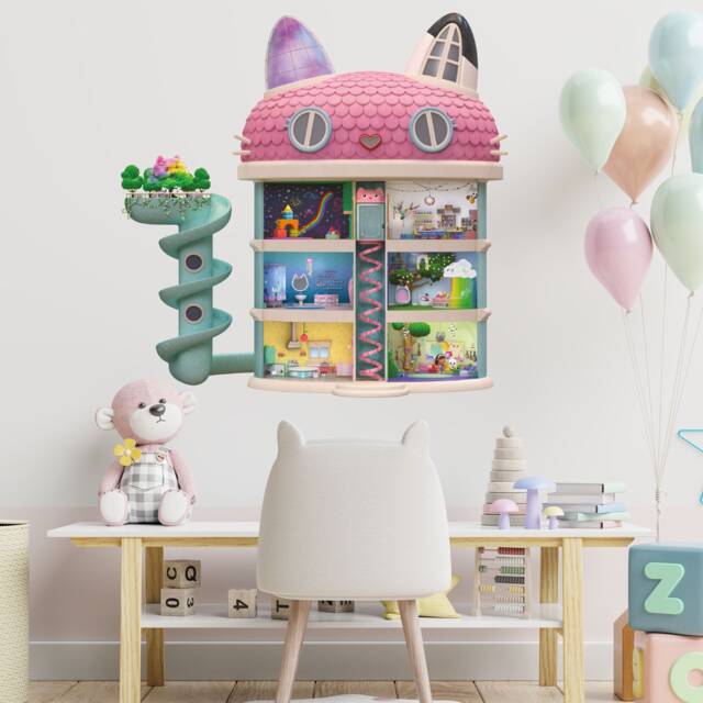 Gabby's Dollhouse Wall Sticker - The Art Kids Decal - image 1