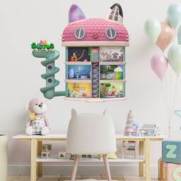 Gabby's Dollhouse Wall Sticker - The Art Kids Decal - thumbnail 1