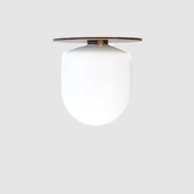 Bathroom Vanity Light, Wall Sconce/Flush Mount Ceiling Light, Modern Sconce/Ceiling Light With White Glass Shade, Ul Listed, No.0278 - image 1