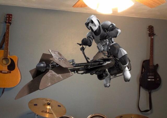 Stormtrooper Full Color Decal, Color Sticker, Wall Art Cn 009 - image 1