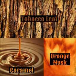 Halloween Candle - Tobacco & Caramel Dark Vintage Gothic Decor Unique Fall Spooky Fragrance Goth Party Gift, 9Oz Amber Jar - thumbnail 2