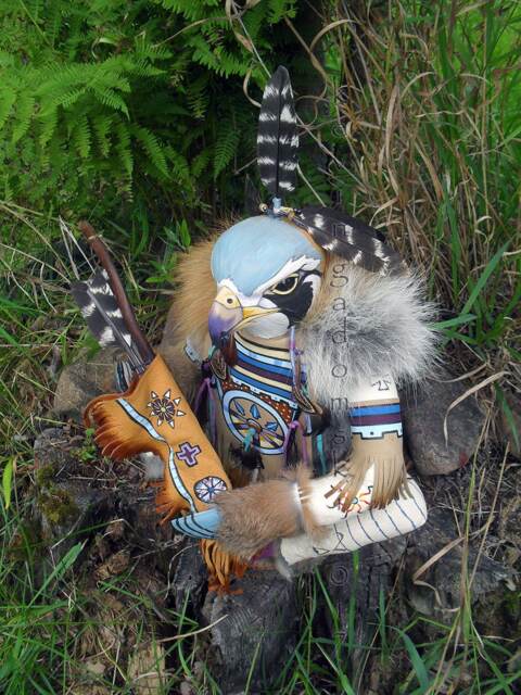 Kestrel Manitou - Sparrow Hawk Totem - image 1