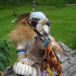 Kestrel Manitou - Sparrow Hawk Totem - thumbnail 4