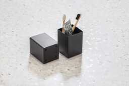 Modern Black Cup For Toothbrushes Foghi, Toothbrush Holder To Industrial Bathroom, Bathroom Accessories, Bath Cup, Dabstory - thumbnail 1