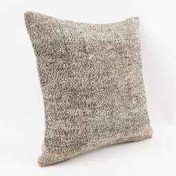 Embroidered Turkish Kilim Pillow 18''x18'' Home Decor - thumbnail 3