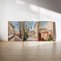 Set Of 3 Krak??w Poland Travel Posters, Wall Art Prints, Old Town Decor, Wawel Castle Print, Poster Gift - thumbnail 4