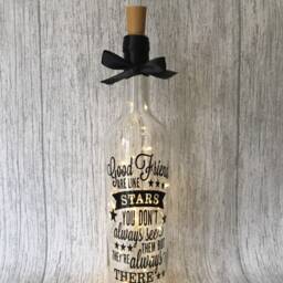 Gift For Friend, Friends Light Up Bottle, Friends Gift, Best Friend Christmas Gift - thumbnail 3