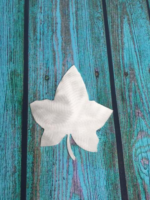 Ivy Leaf, Wall Hanging Or Yard Stake, Handcrafted, Metal, Indoor Outdoor - image 1