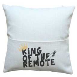 Tv Remote Pillow Cushion Cover Dad Mum Gifts Xmas Birthday Gift Never Lose That Again