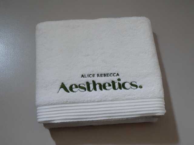 Personalised Aesthetic Clinic Towels, Custom Embroidered Towels For Skincare Studios, Beauty Salons, & Wellness Spas - image 1