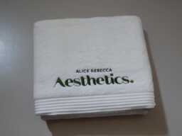 Personalised Aesthetic Clinic Towels, Custom Embroidered Towels For Skincare Studios, Beauty Salons, & Wellness Spas - thumbnail 1
