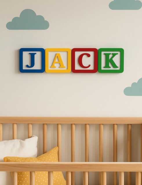 Personalised Toy Story Style Room Sign 3D Nursery Or Playroom Decor - image 1